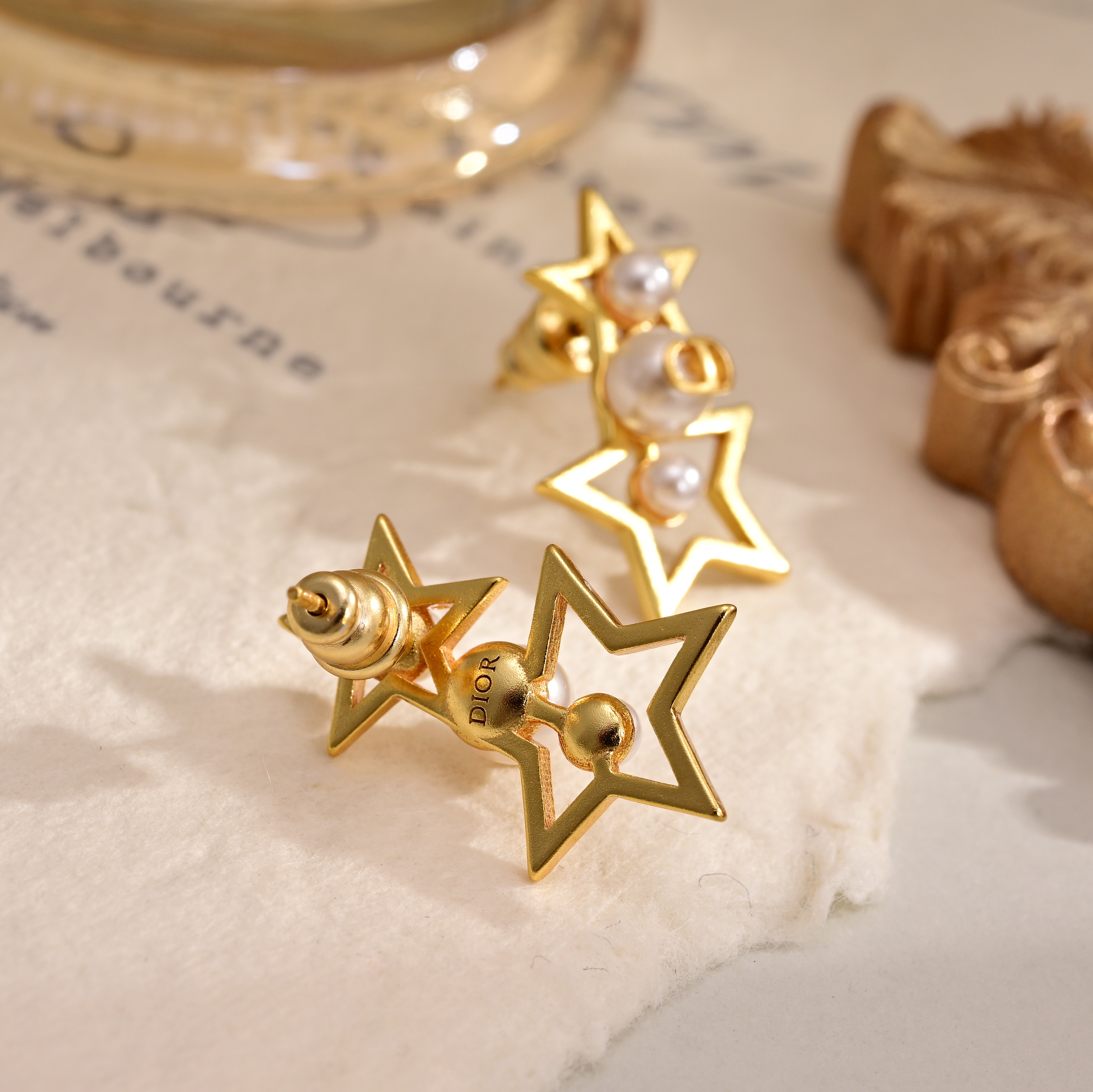 TOP Christian Dior Earrings - Gold