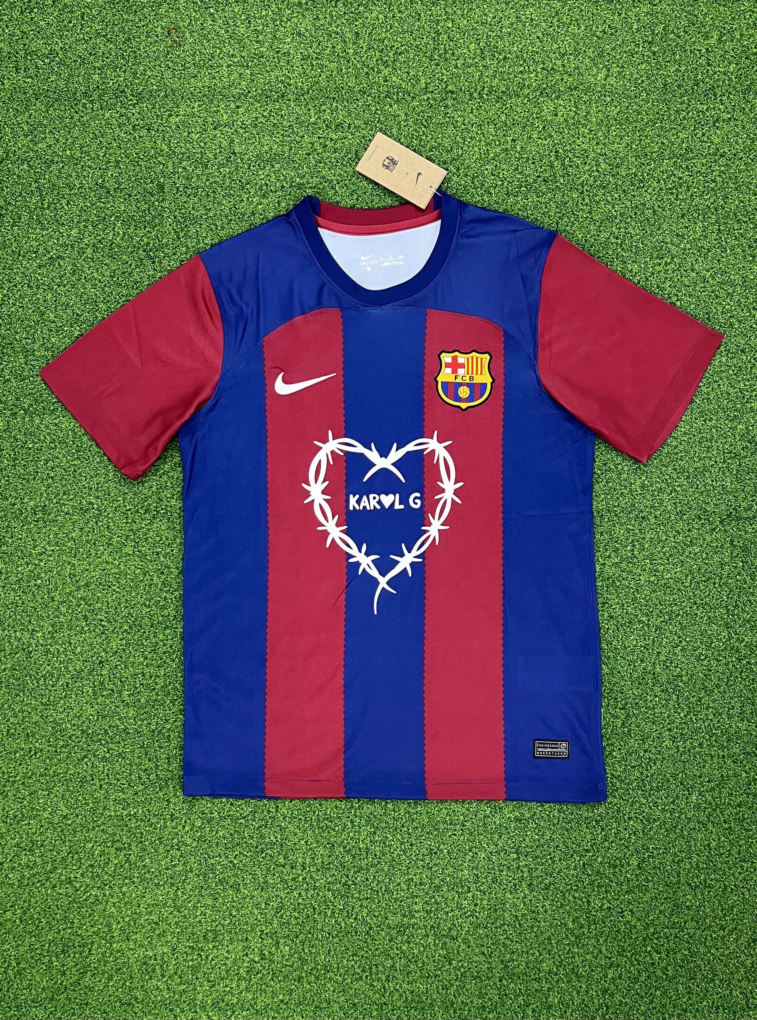 2425 Barcelona  Football jersey.Player embroidery version