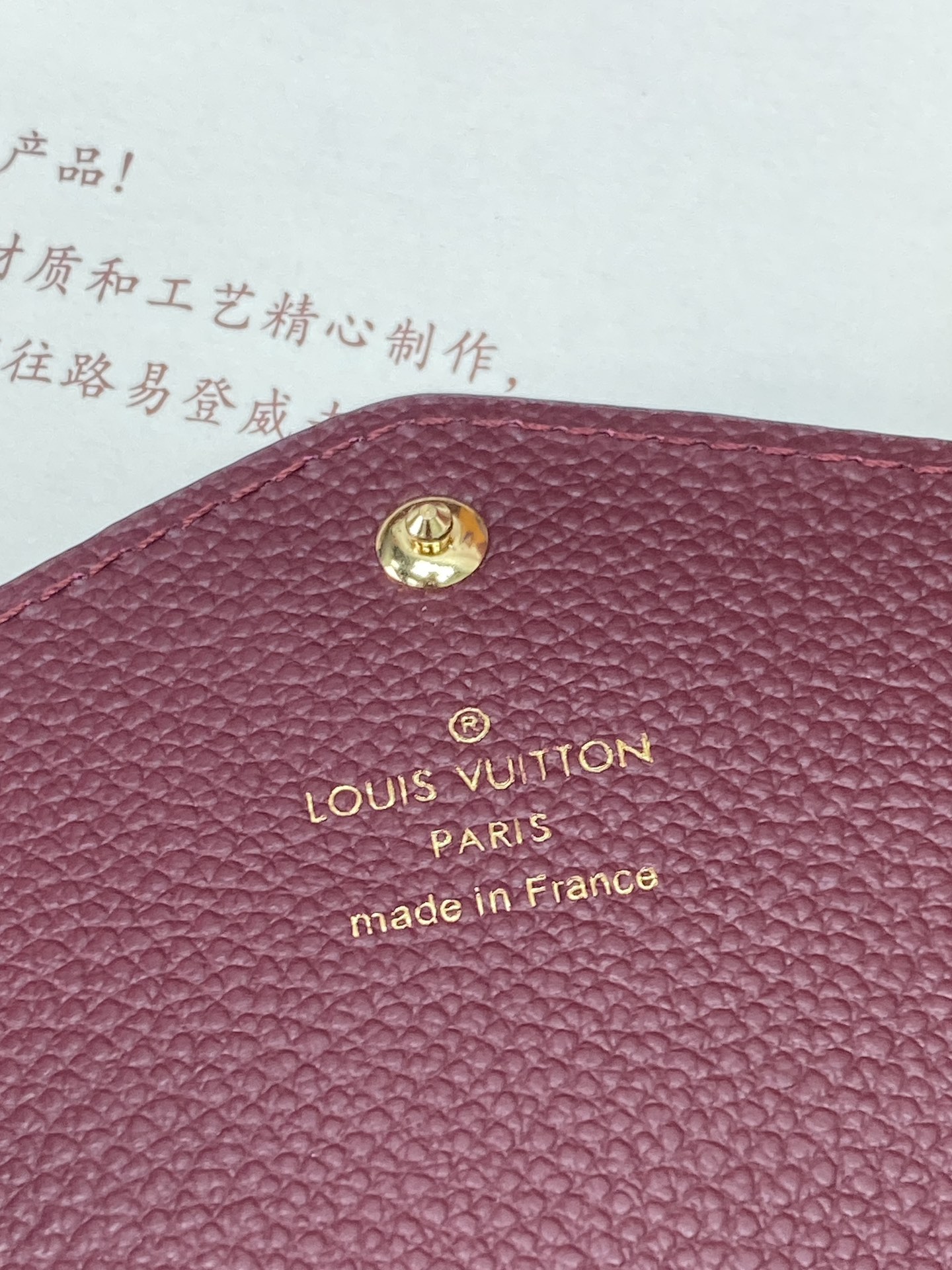 TOP Louis Vuitton LV Sarah Empreinte Wallet 19x10.5x2cm - Purple