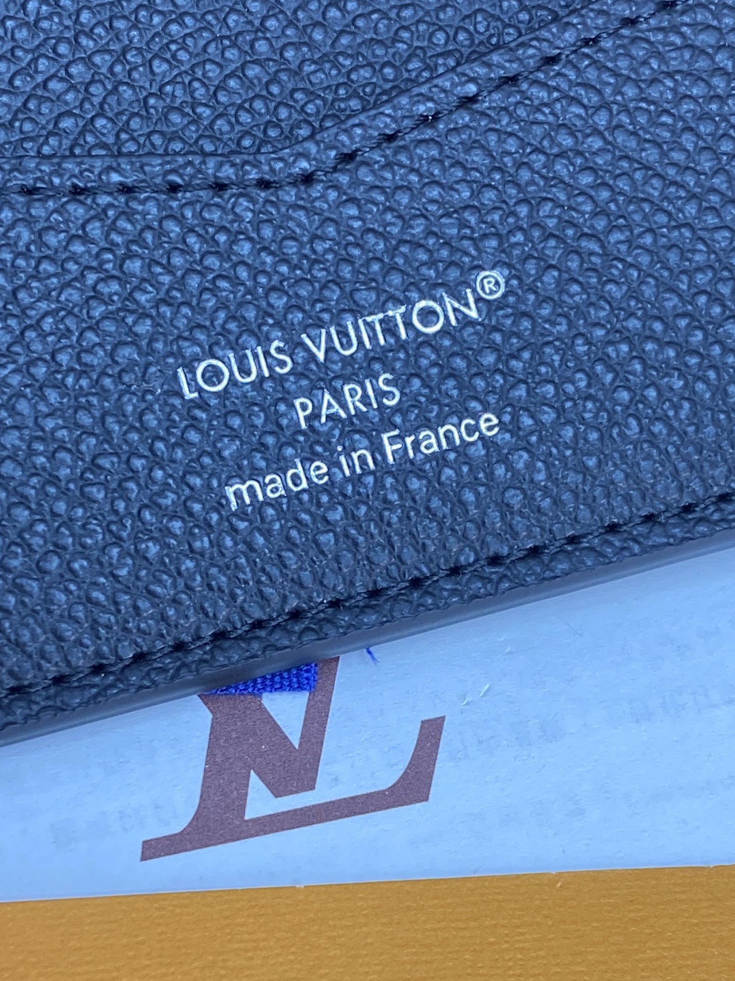 TOP Louis Vuitton LV Damier Graphite Printed Slender Wallet Damoflage Canvas 11x8.5x2cm - Black