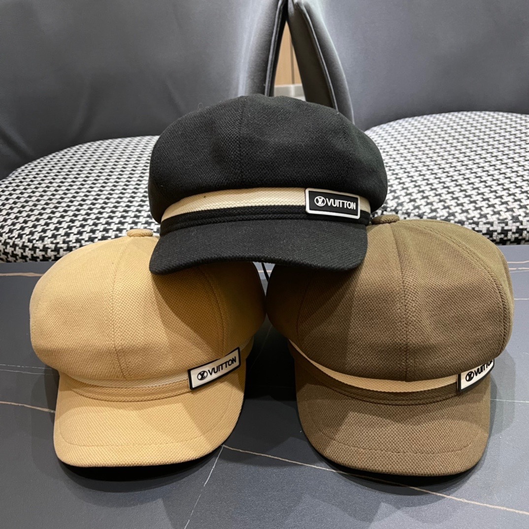 TOP Louis Vuitton LV Beret- 3 Colors