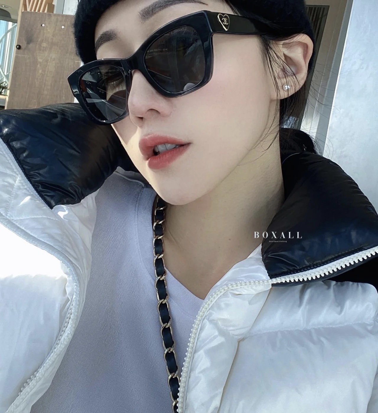 TOP CHANEL  Glasses - Black