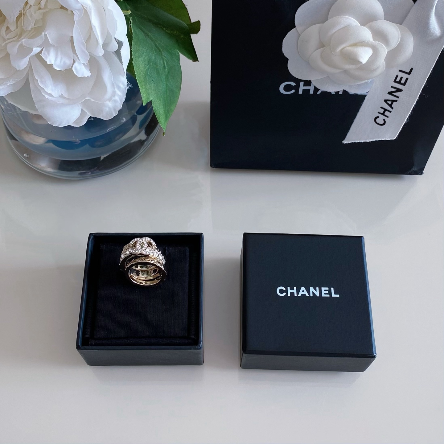 TOP CHANEL Ring Set - Gold