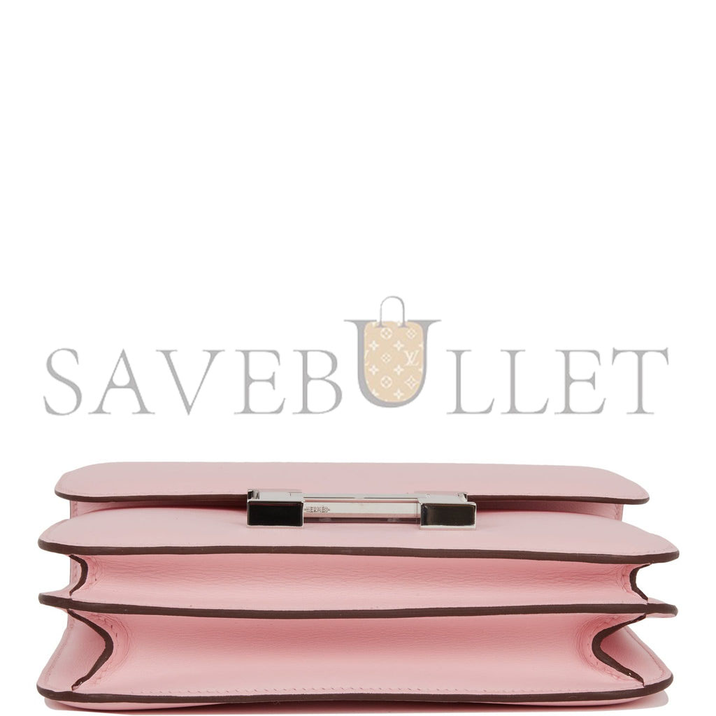 HERMES CONSTANCE 18 SWIFT PALLADIUM HARDWARE (18*15*4cm)