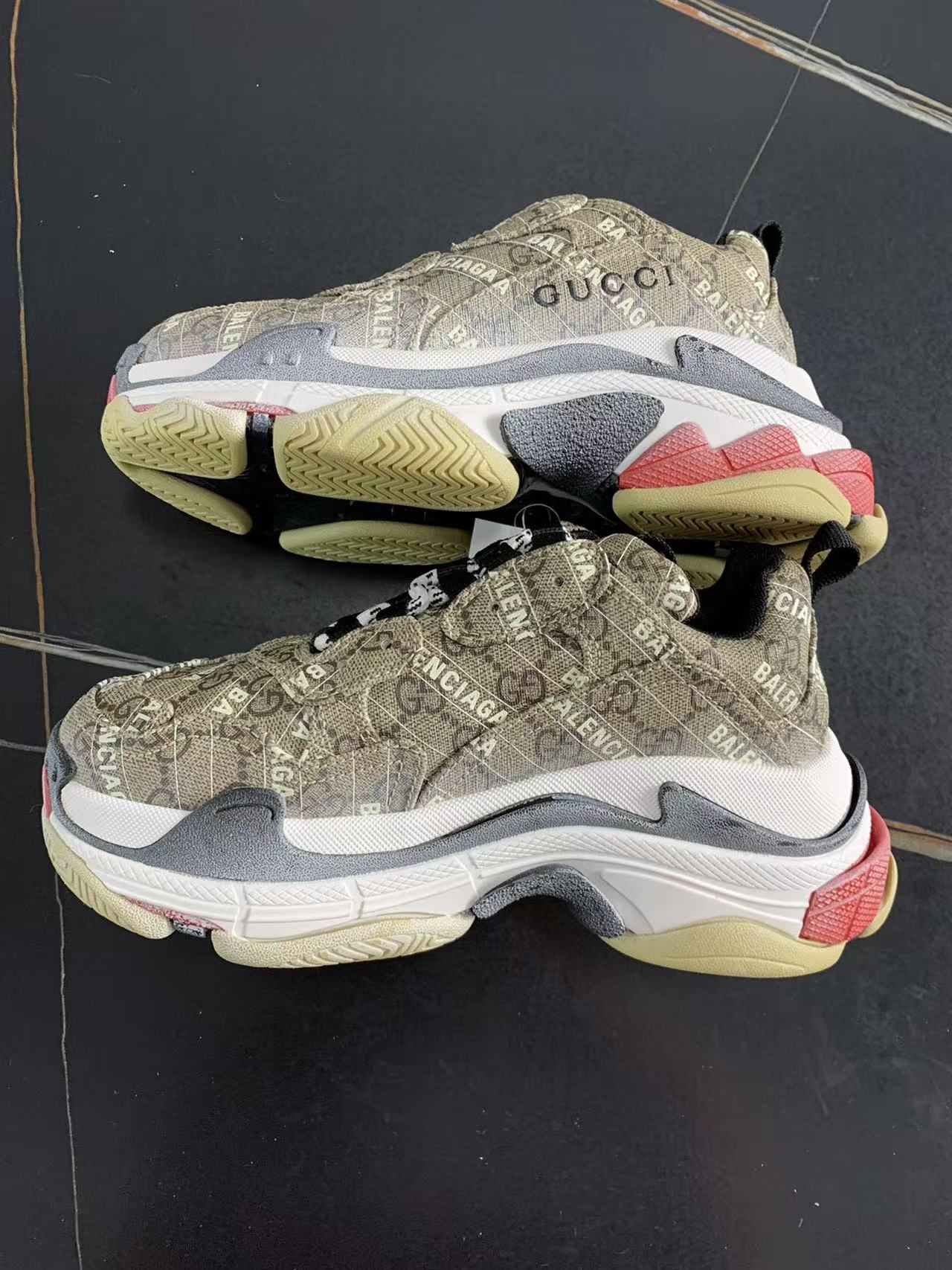 Gucci x Balenciaga The Hacker Project Triple S Women Sneakers