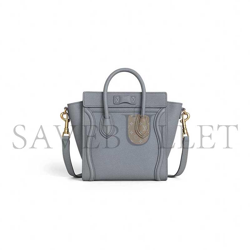 CELINE NANO LUGGAGE BAG 189243 (20*19*9cm)