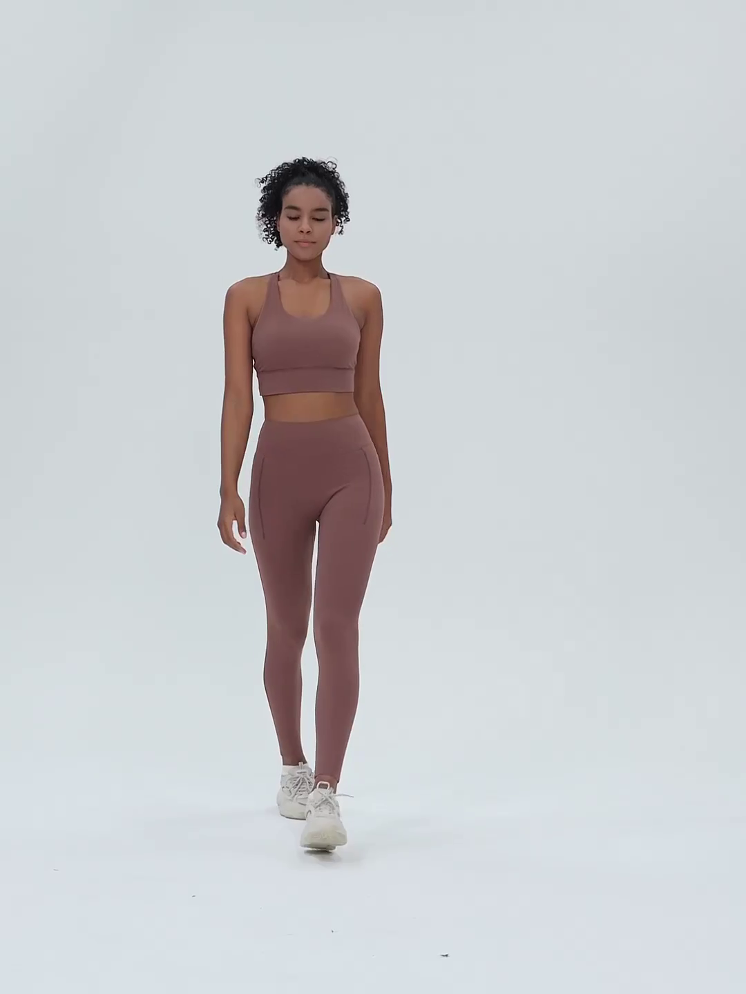 High Waisted Slim Fitting Womens Sports Pants with Lycra Stretch