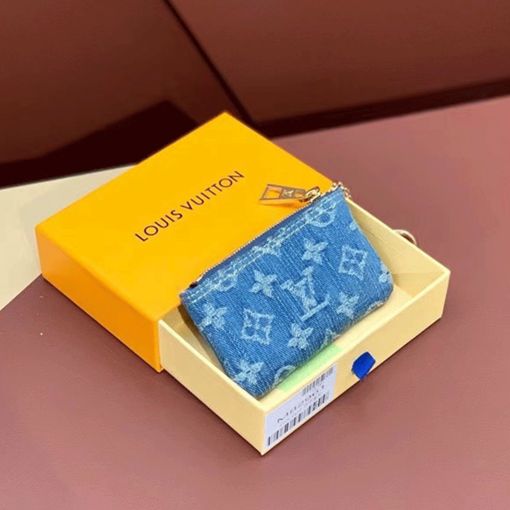 Louis Vuitton LV Jacquard Denim Key Bag （Replica）