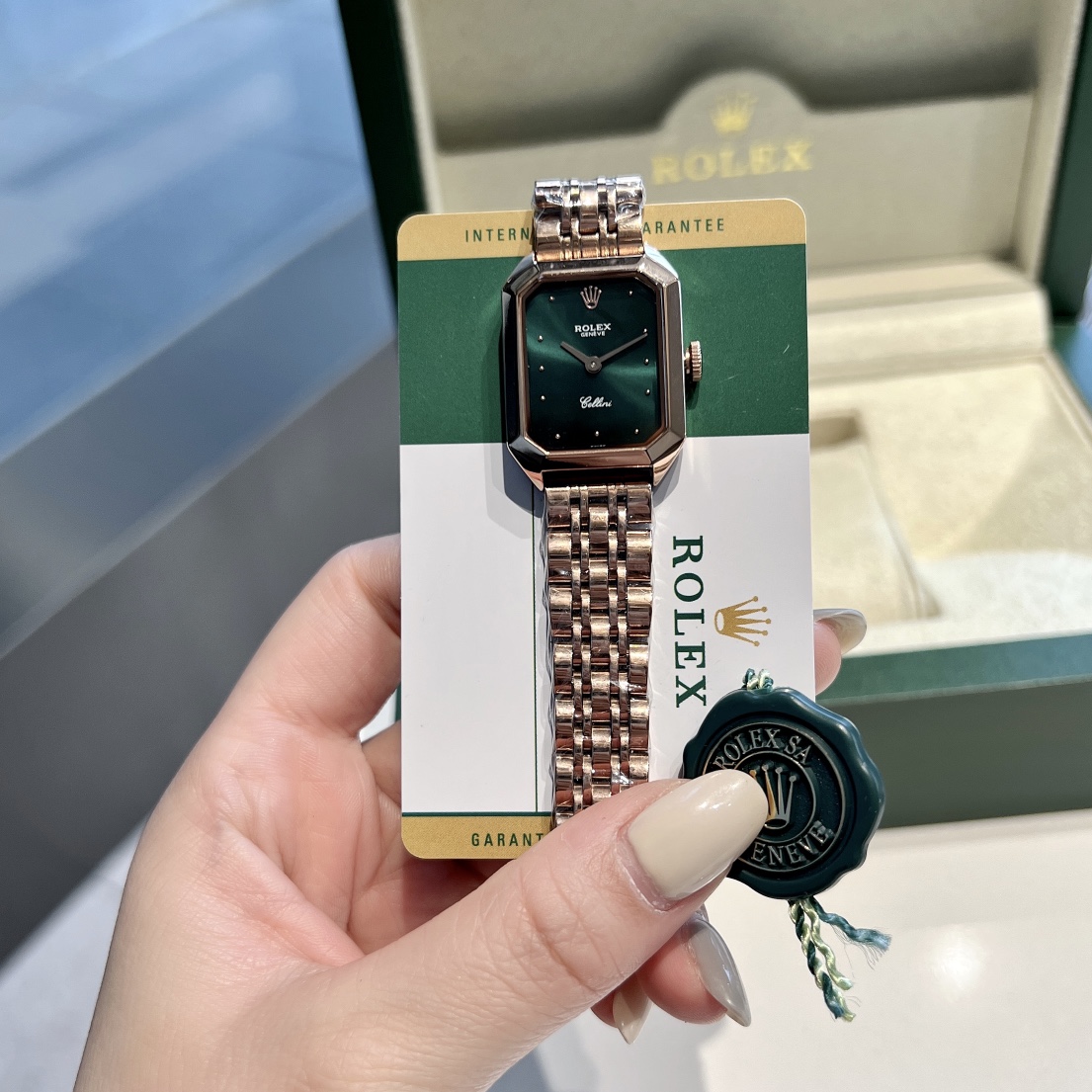 TOP ROLEX Rolex ROLEX 1970's Antique  Watch 24mm