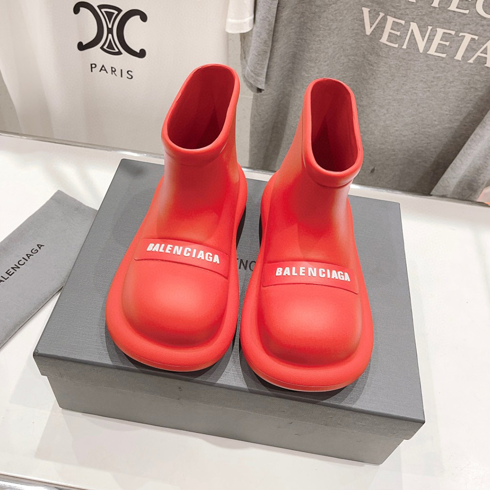 Balenciaga round Toe Rain Boots Slide Sandal(Replica)