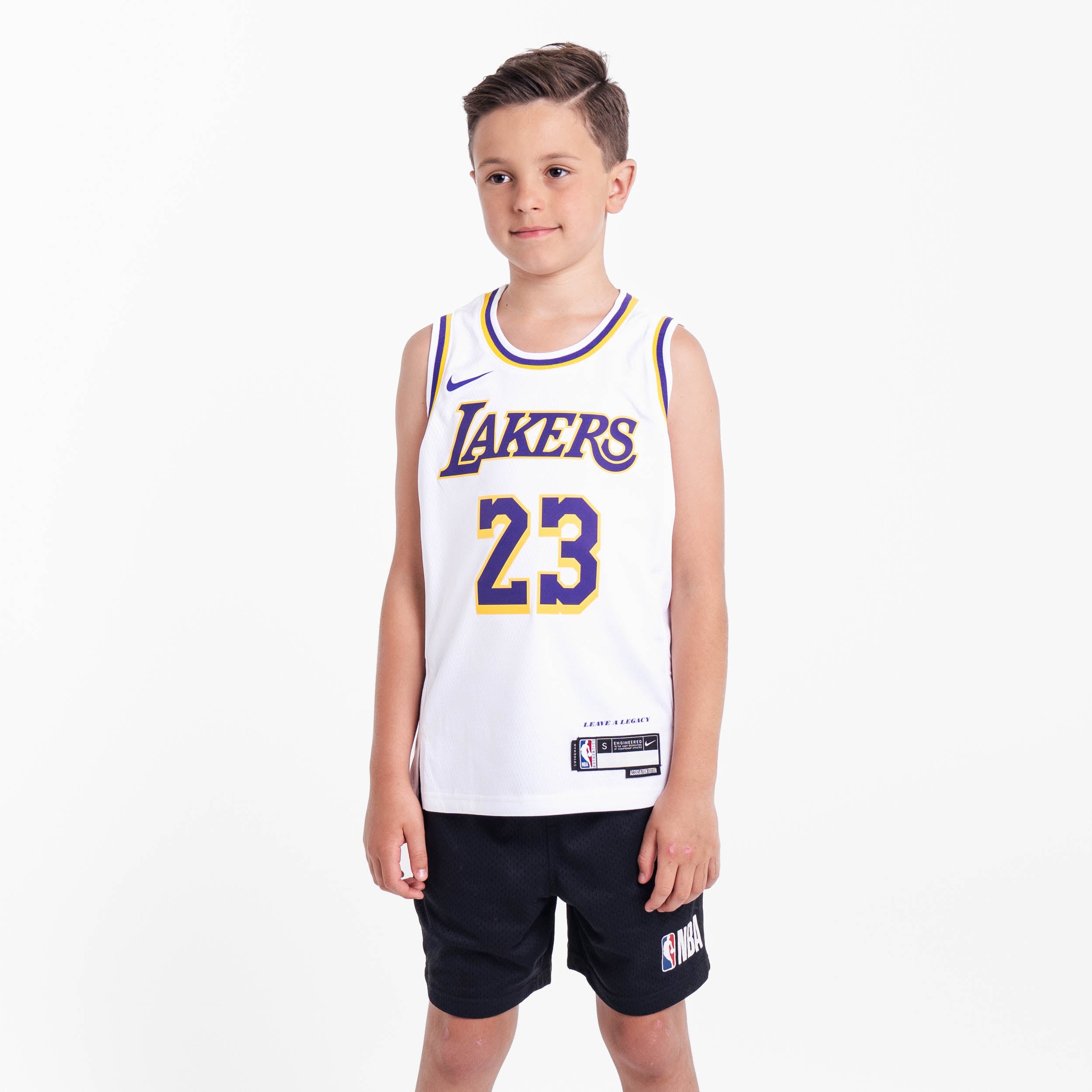 LeBron James LA Lakers 2025 Association Edition Youth NBA Swingman Jersey