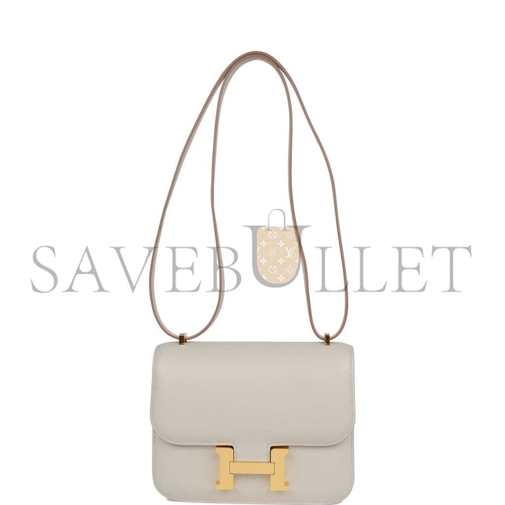 Hermes Constance 18 Gris Perle Swift Gold Hardware