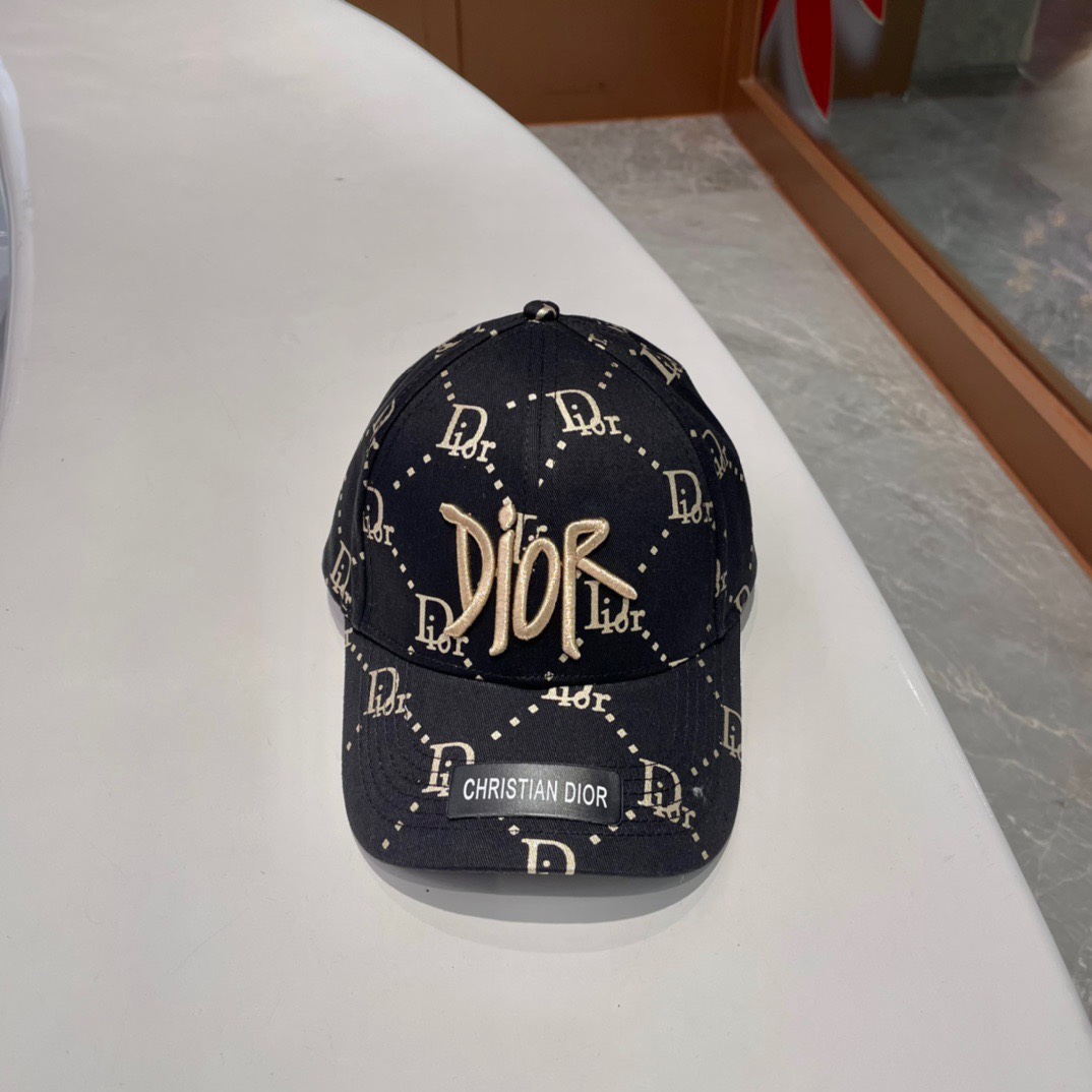TOP Christian Dior Baseball Hat - 2 Colour