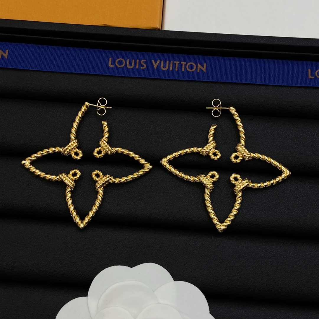 TOP Louis Vuitton LV Earrings - 3 Color