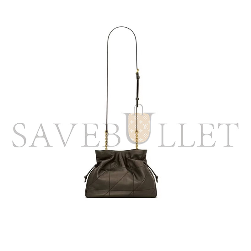 YSL JAMIE SHOULDER POUCH IN LAMBSKIN 862712AAB323212 (26*18*12.5cm)