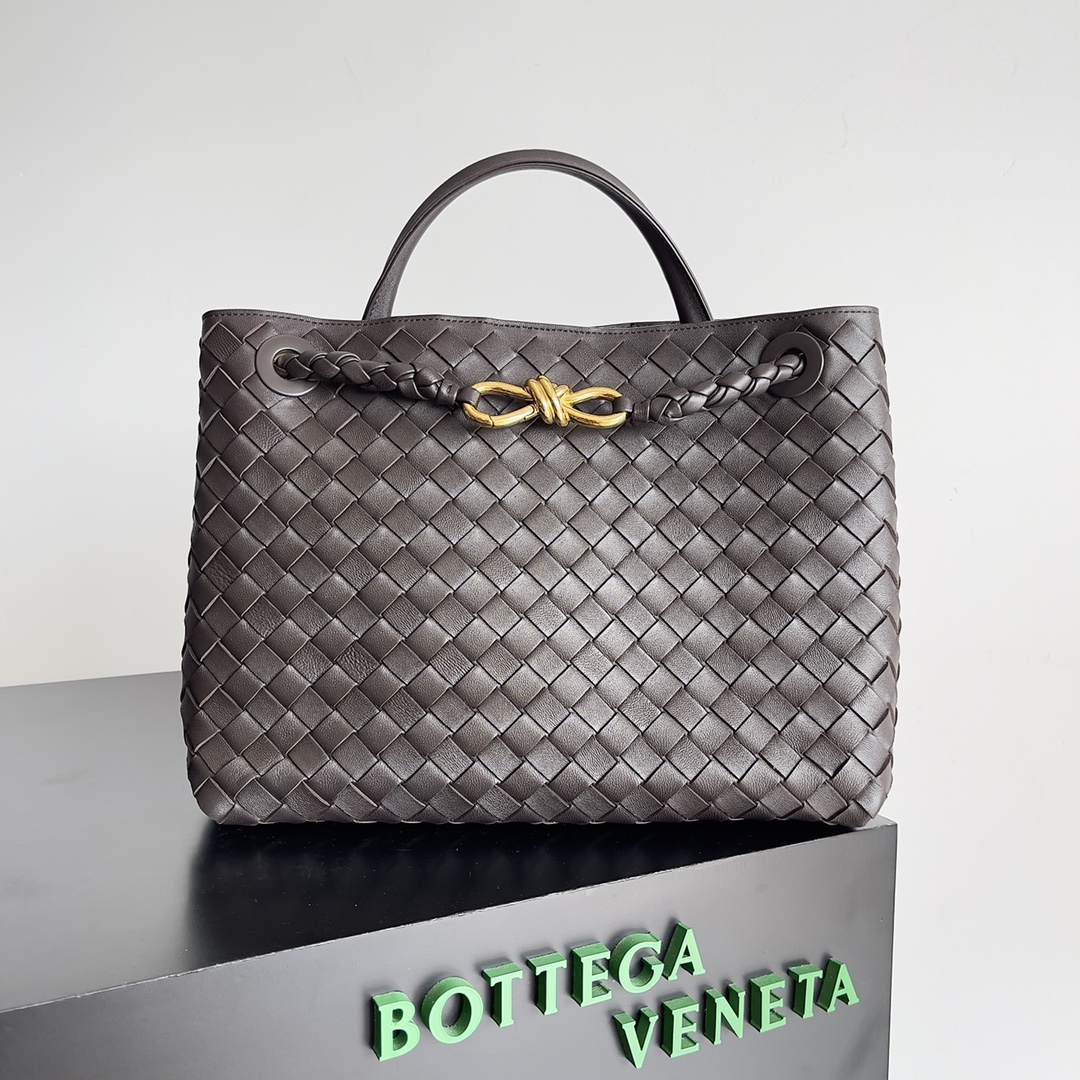 TOP Bottega Veneta BV Andiamo Bags - Brown