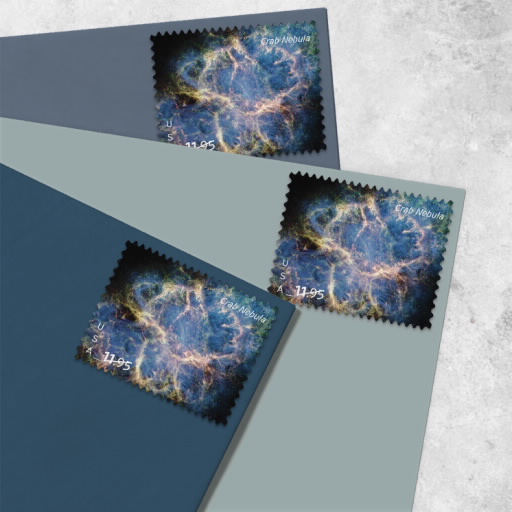 Crab Nebula Stamps