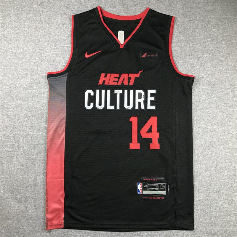 Men's Jersey 2024 Season Heat #14 Black City Edition HEROO
