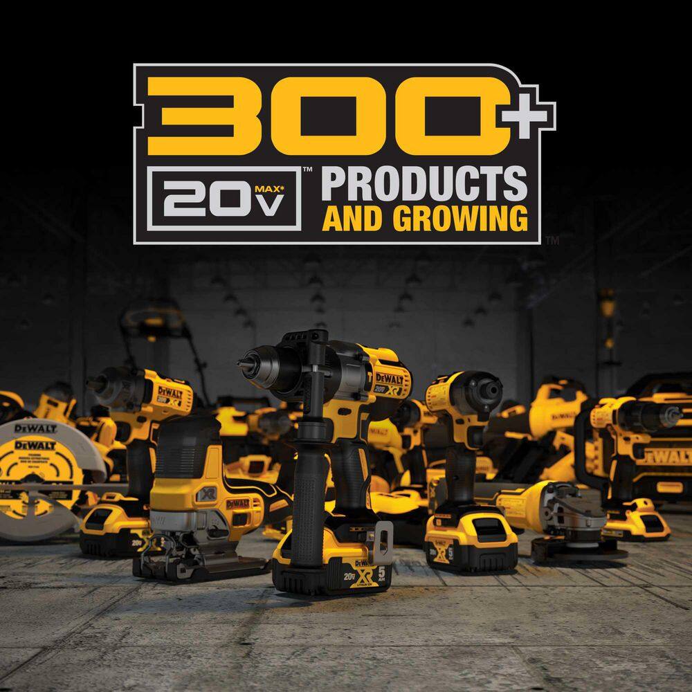 20V MAX 12 in. Brushless Battery Powered Chainsaw Kit & Pole Saw Kit with 5.0Ah and 4.0Ah Batteries & Charger