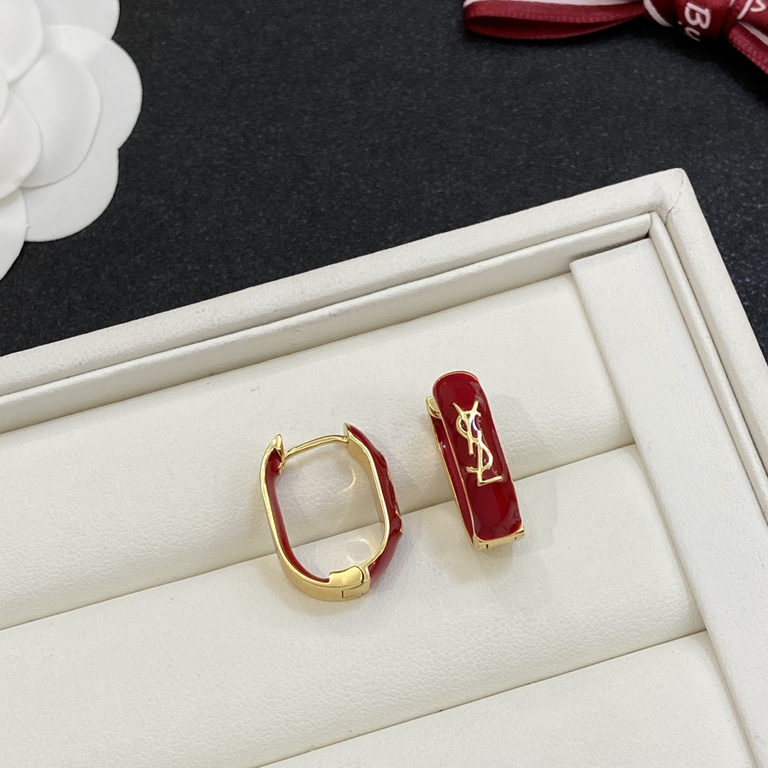 TOP Yves Saint Laurent YSL Earrings - 4 Color