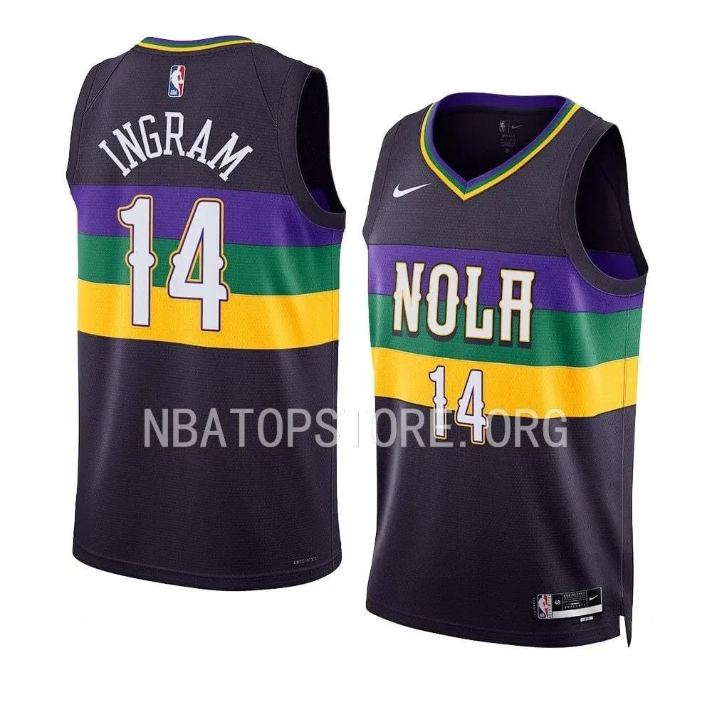Brandon Ingram New Orleans Pelicans 2022-23 City Edition Jersey
