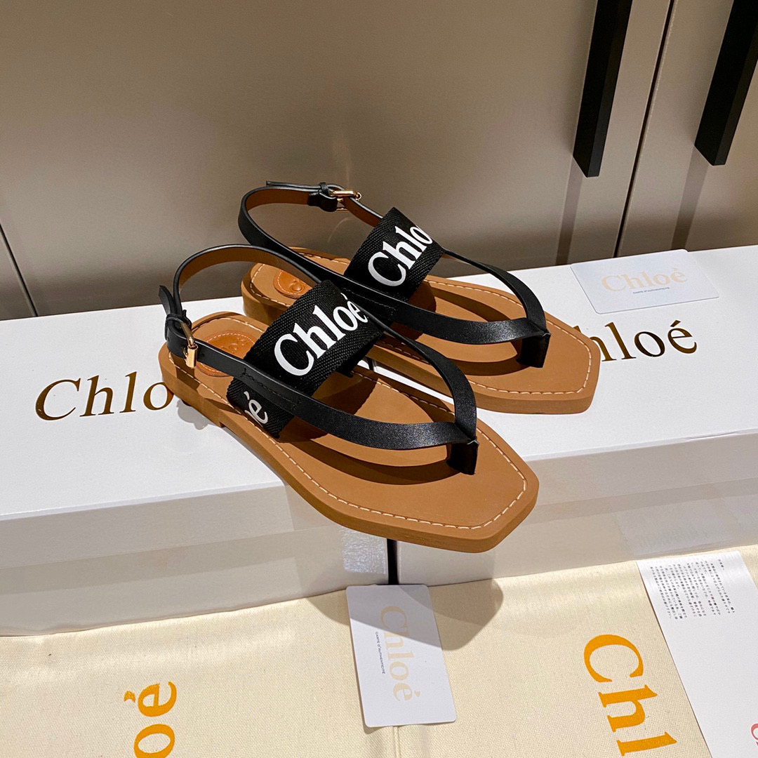 Chloe Logo Flip-flops Shoes Sandal (Replica)