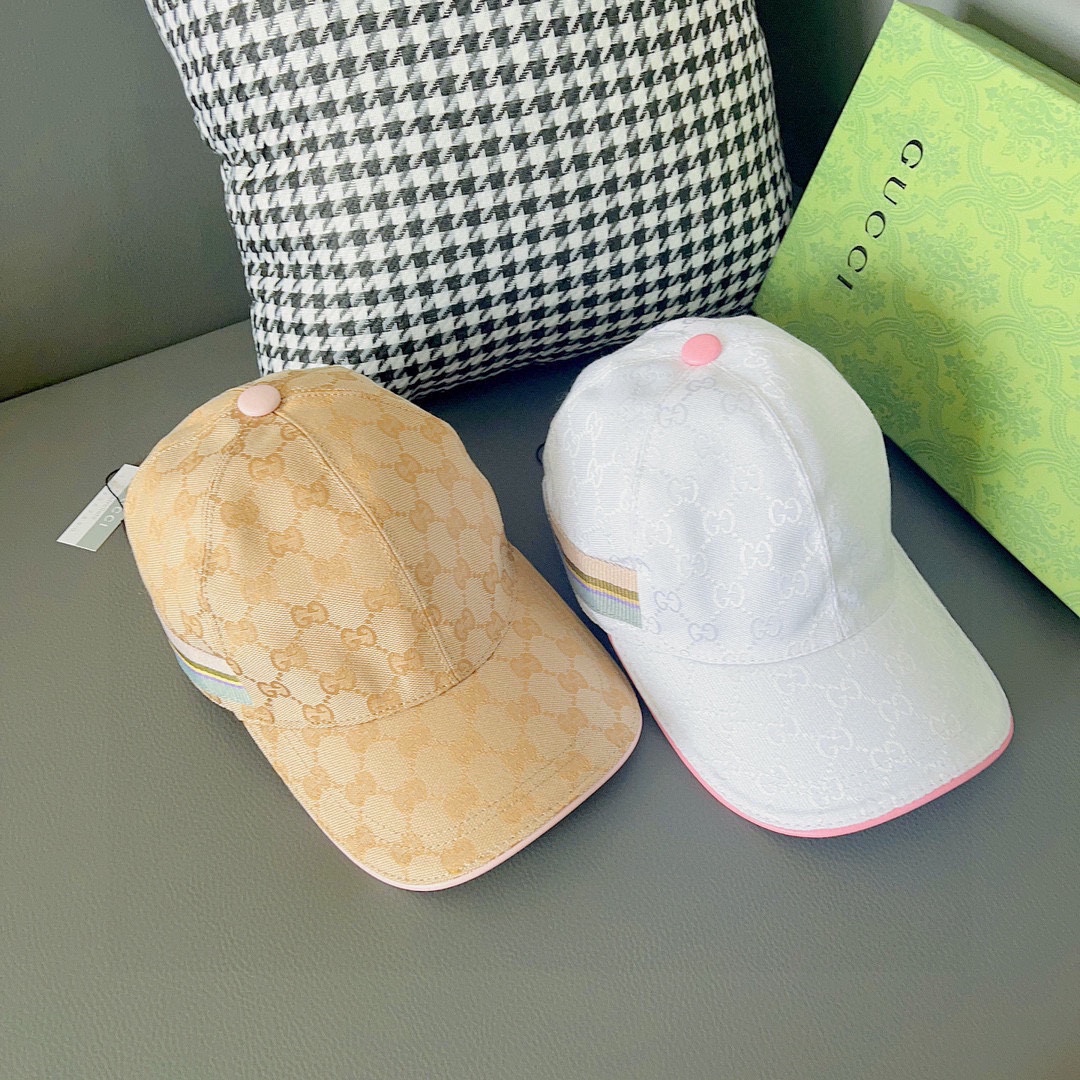 TOP GUCCI Classic Original Baseball Hat - 2 Colors