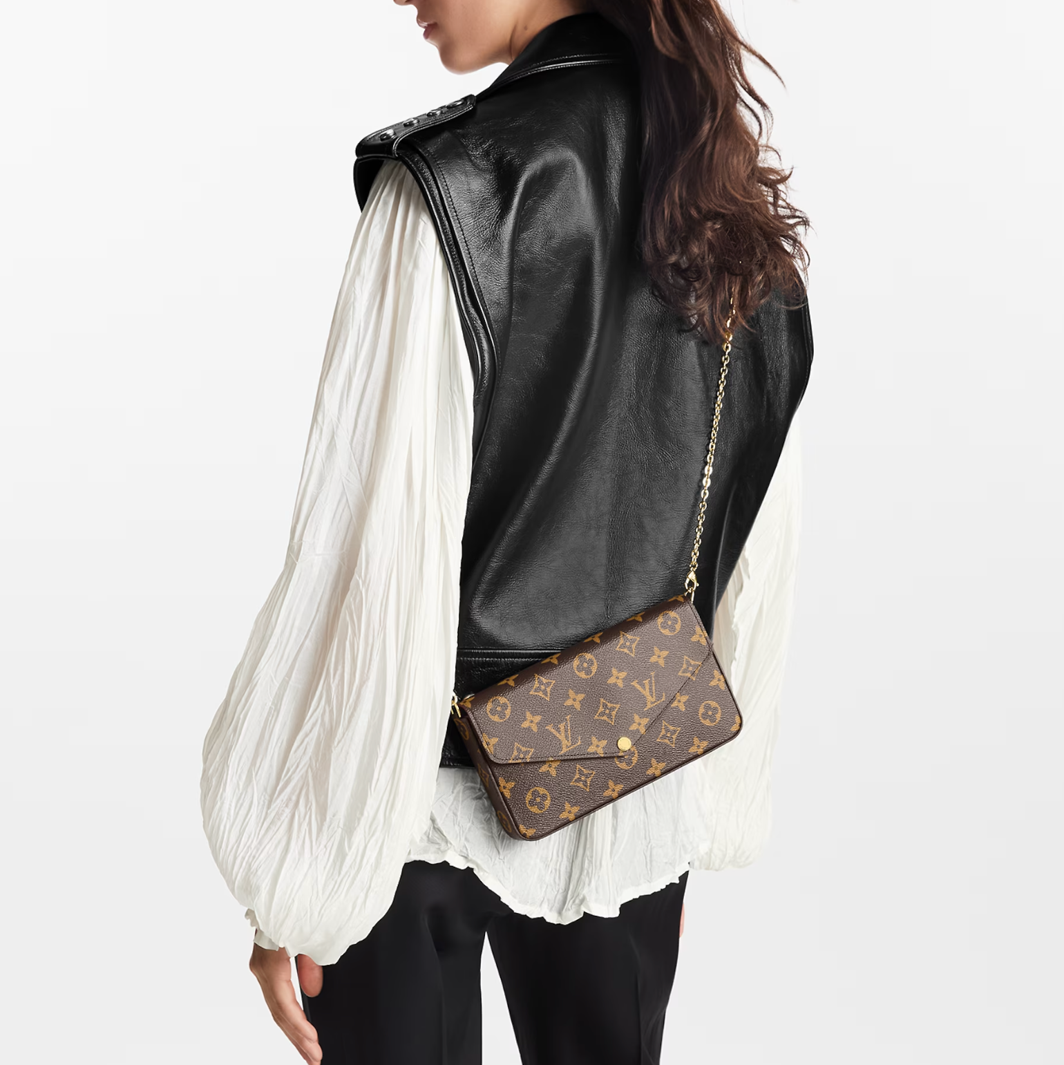 TJ Louis Vuitton LV Felicie Pochette M81896 (Replica)