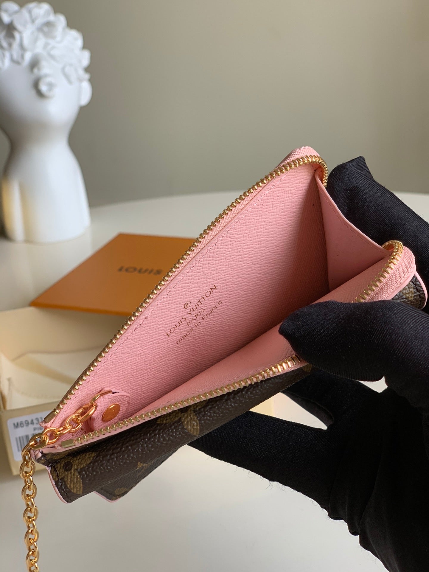 TOP Louis Vuitton LV LV Compact Key Wallet - Monogram