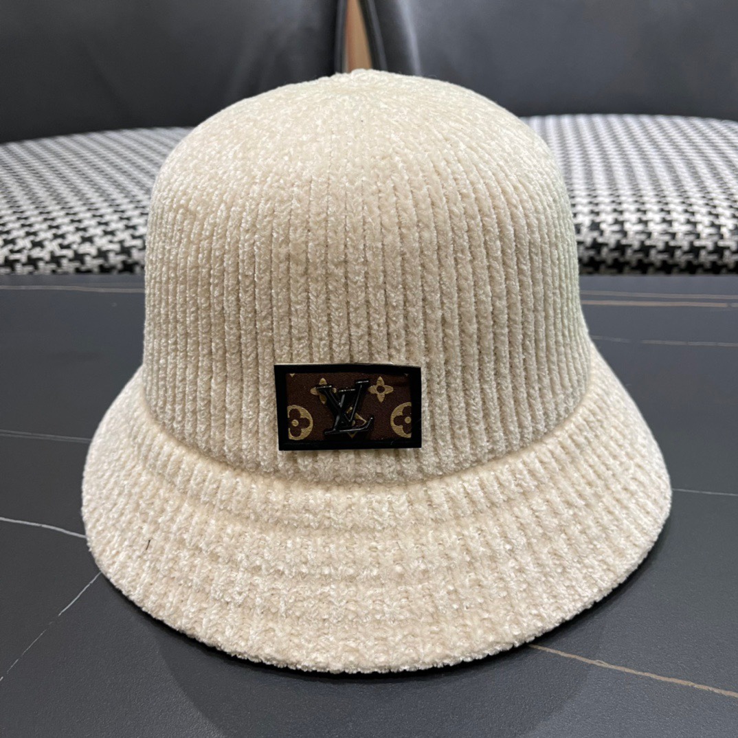 TOP Louis Vuitton LV Knitted Fisherman's Hat - 4 Colors