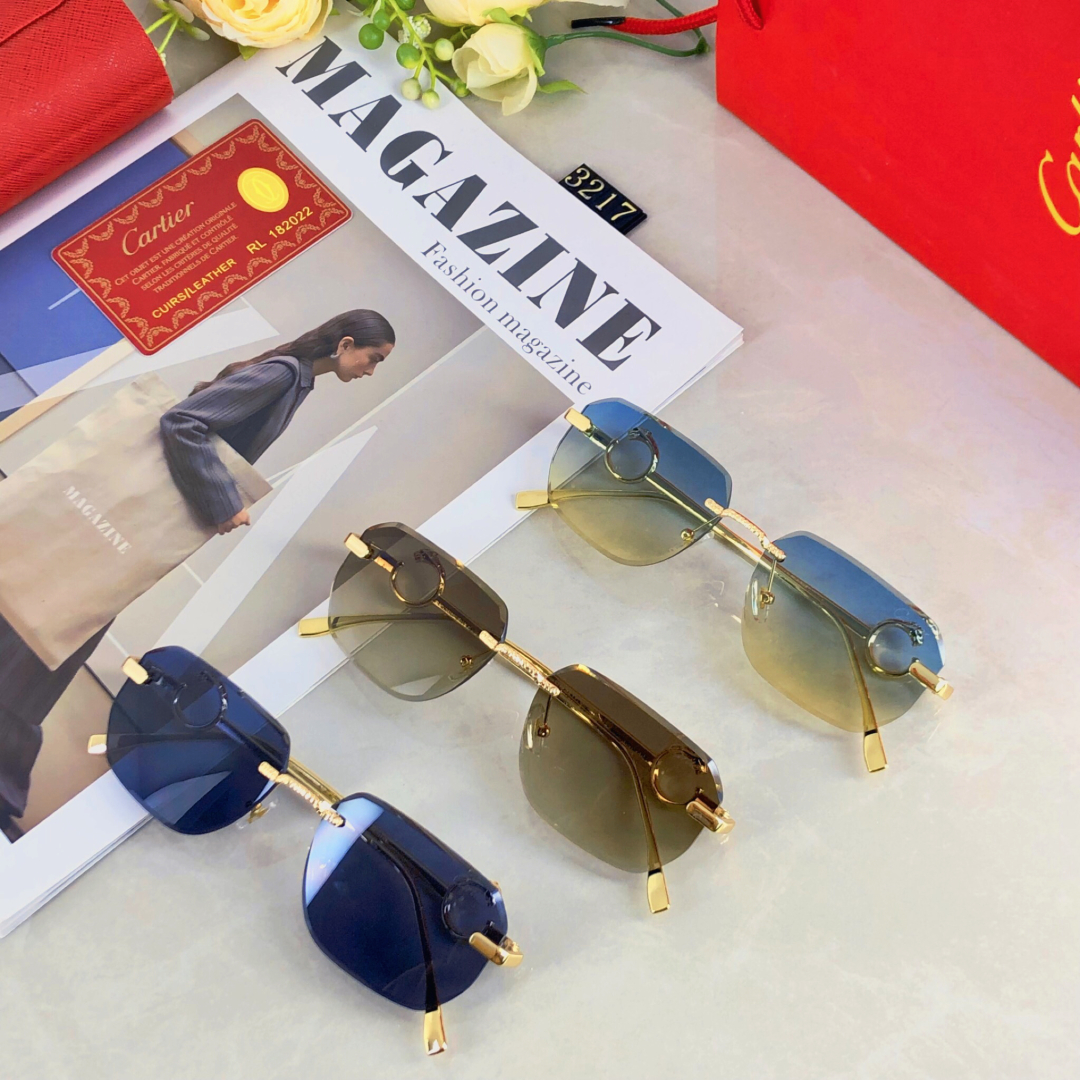 TOP Cartier Sunglasses - 3 Color