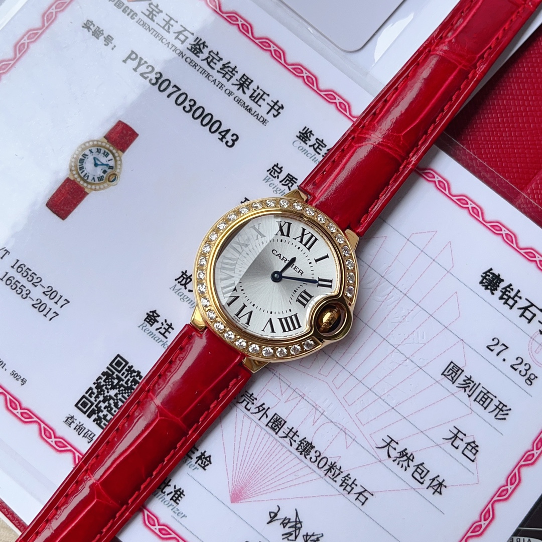TOP Cartier Extra Large Diamond VS1.8 Quartz Watches