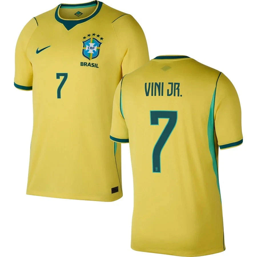 Vinícius Júnior #7 Brazil Home Jersey World Cup 2026
