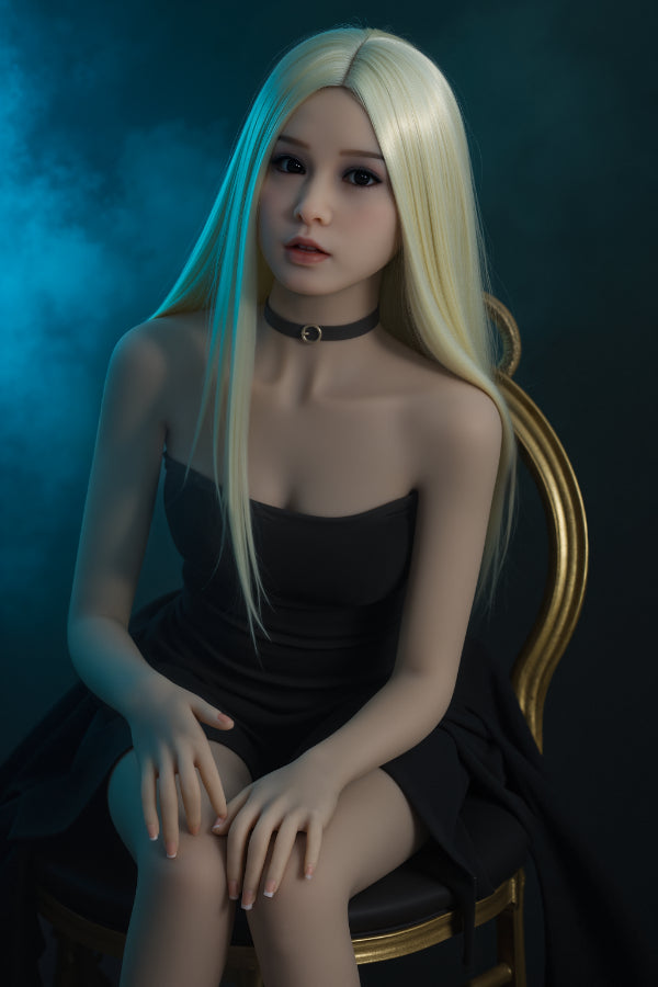 148cm/4ft10 B-Cup Blonde TPE Sex Doll #10