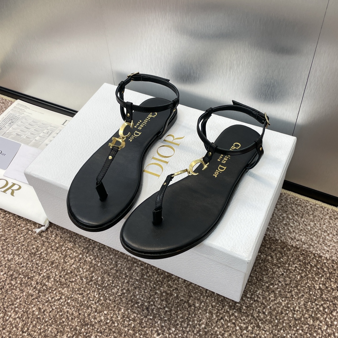 TOP Christian Dior C'est Flat Sandals - 3 Color