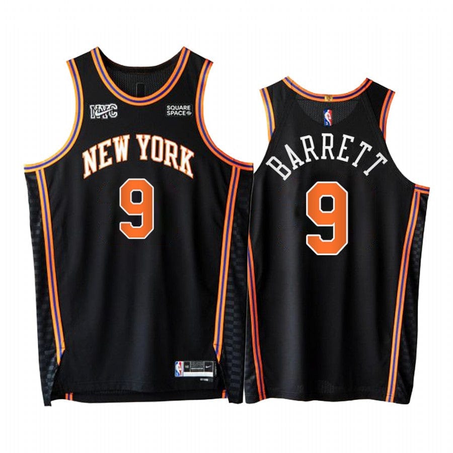 RJ Barrett New York Knicks 2021-22 City Edition Jersey