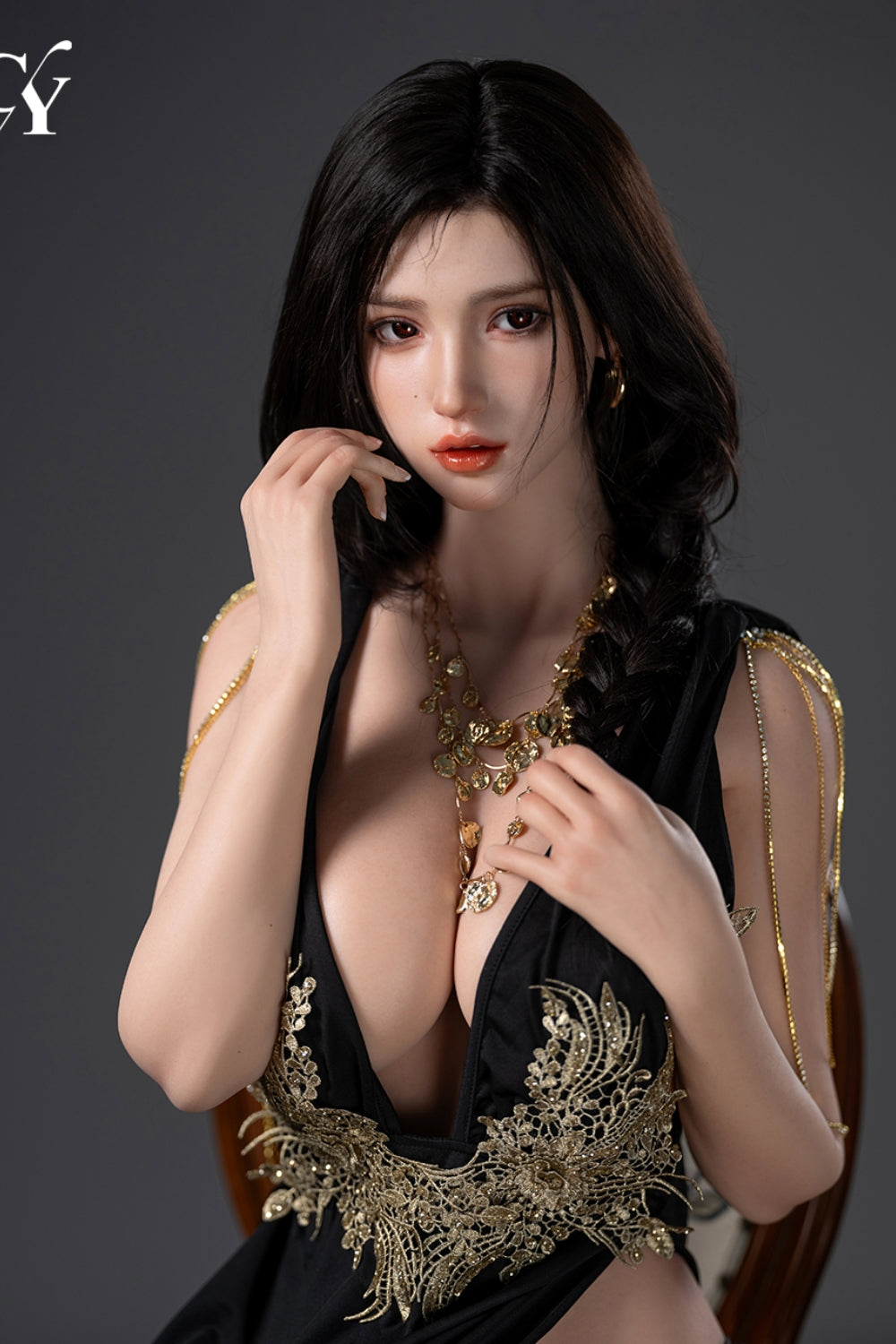 168cm/5ft6 F-Cup Silicone Head Sex Doll - Lillian-2 Natural