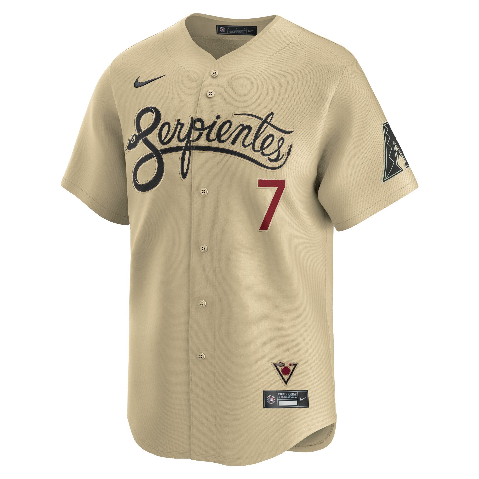 Corbin Carroll Arizona Diamondbacks  City Connect Limited Player Jersey - Sand