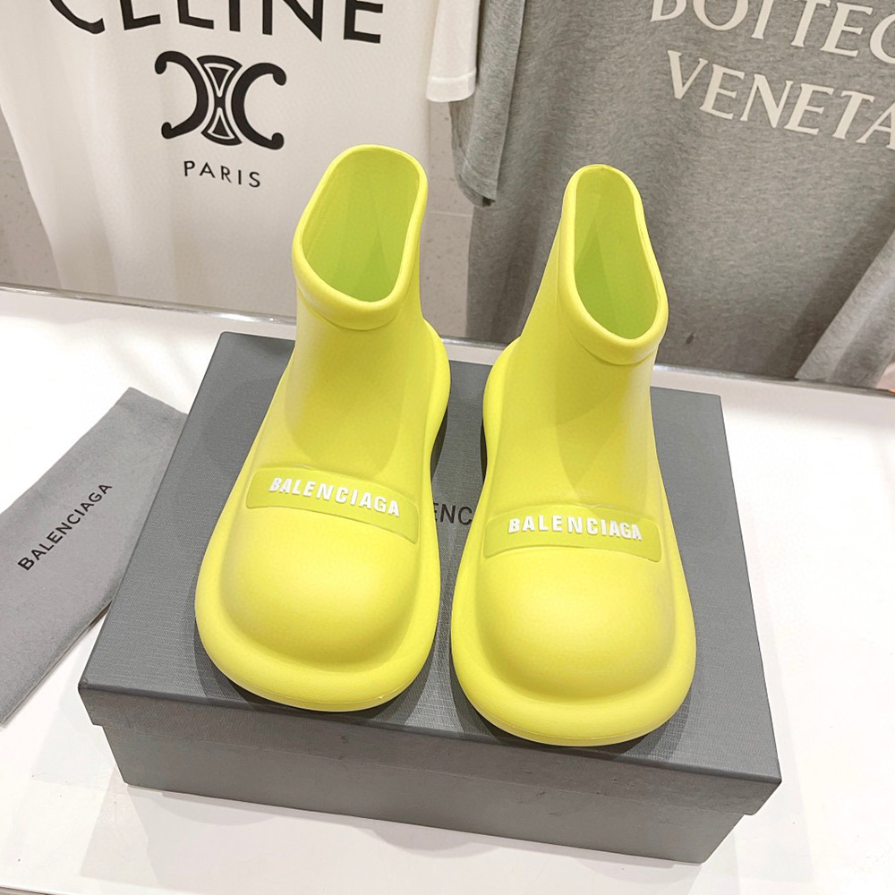Balenciaga round Toe Rain Boots Slide Sandal(Replica)