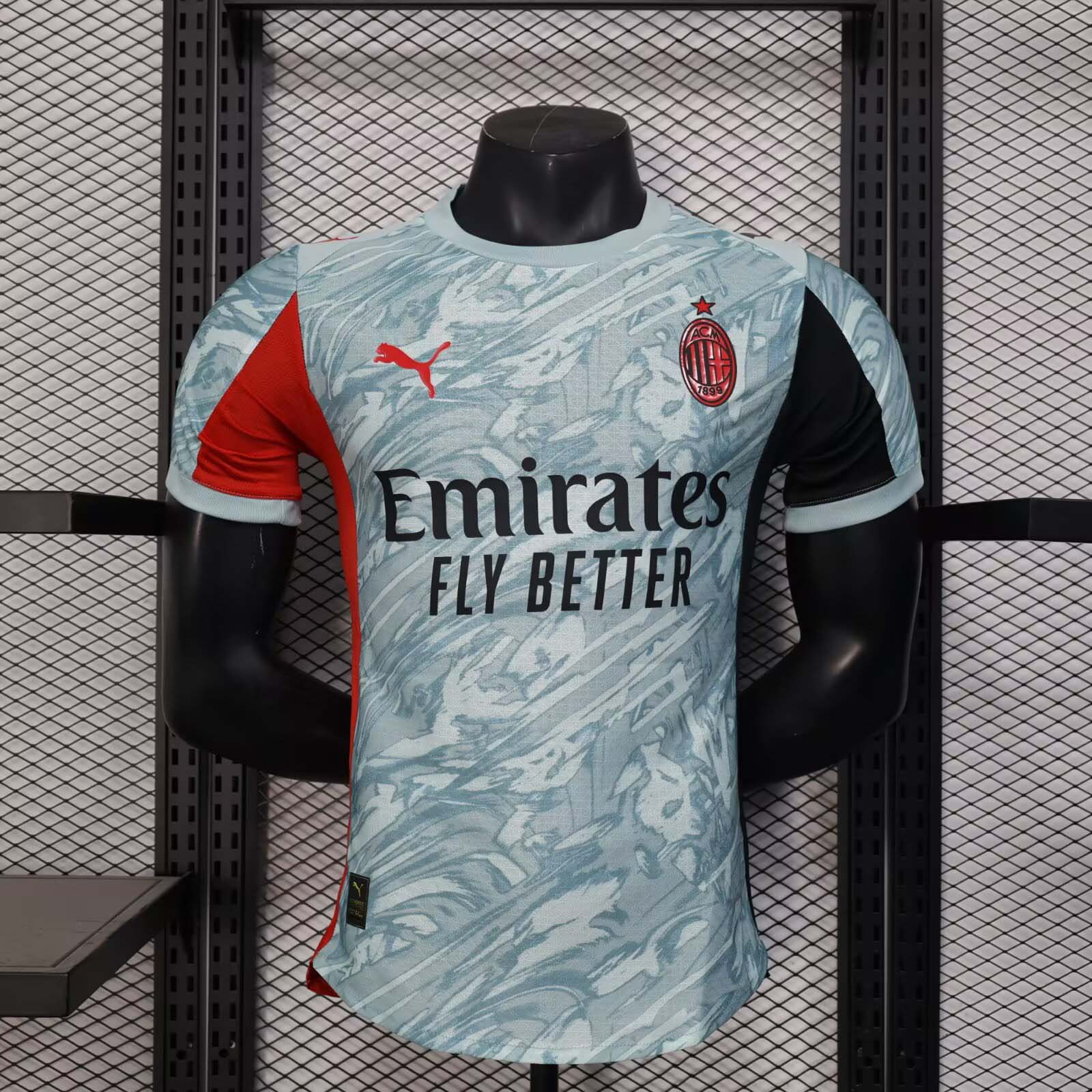 2025/2026 Player Version AC Milan Goalkeeper Grey Football Shirt 1:1 Thai Quality