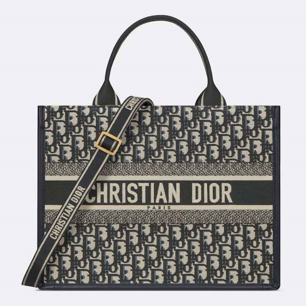Dior Book Tote Small Medium Large  Size Embroidery (Replica)