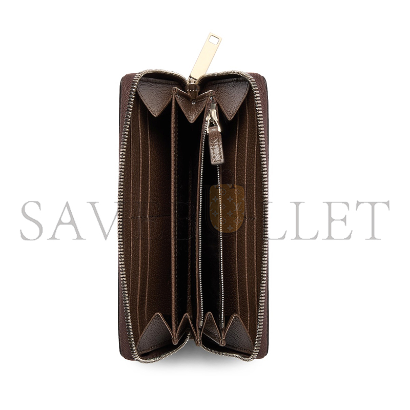 GUCCI GG PRINTED ZIP AROUND WALLET 841150 (19*10.5*2.5cm)