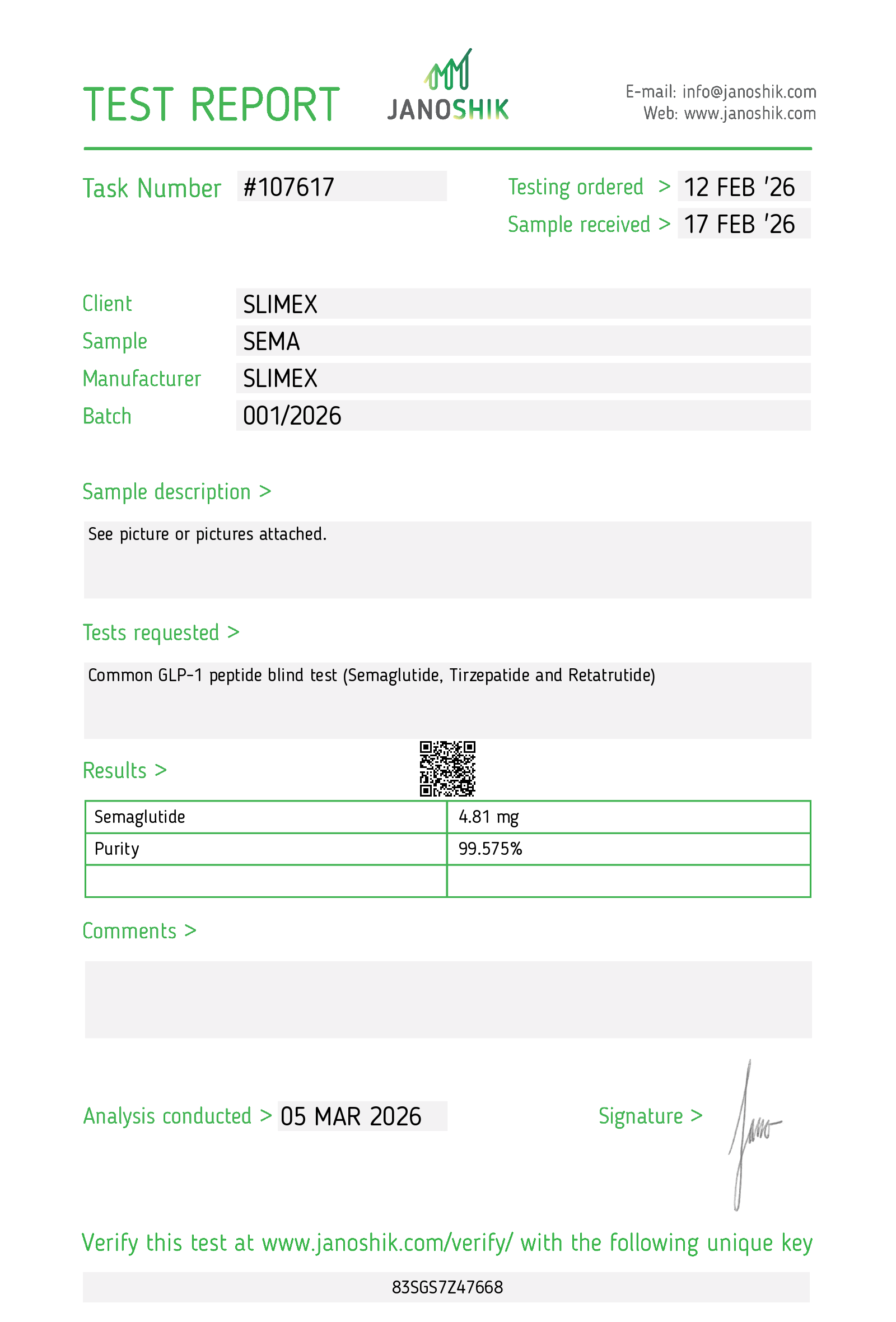 Semaglutide 10mg*10vials