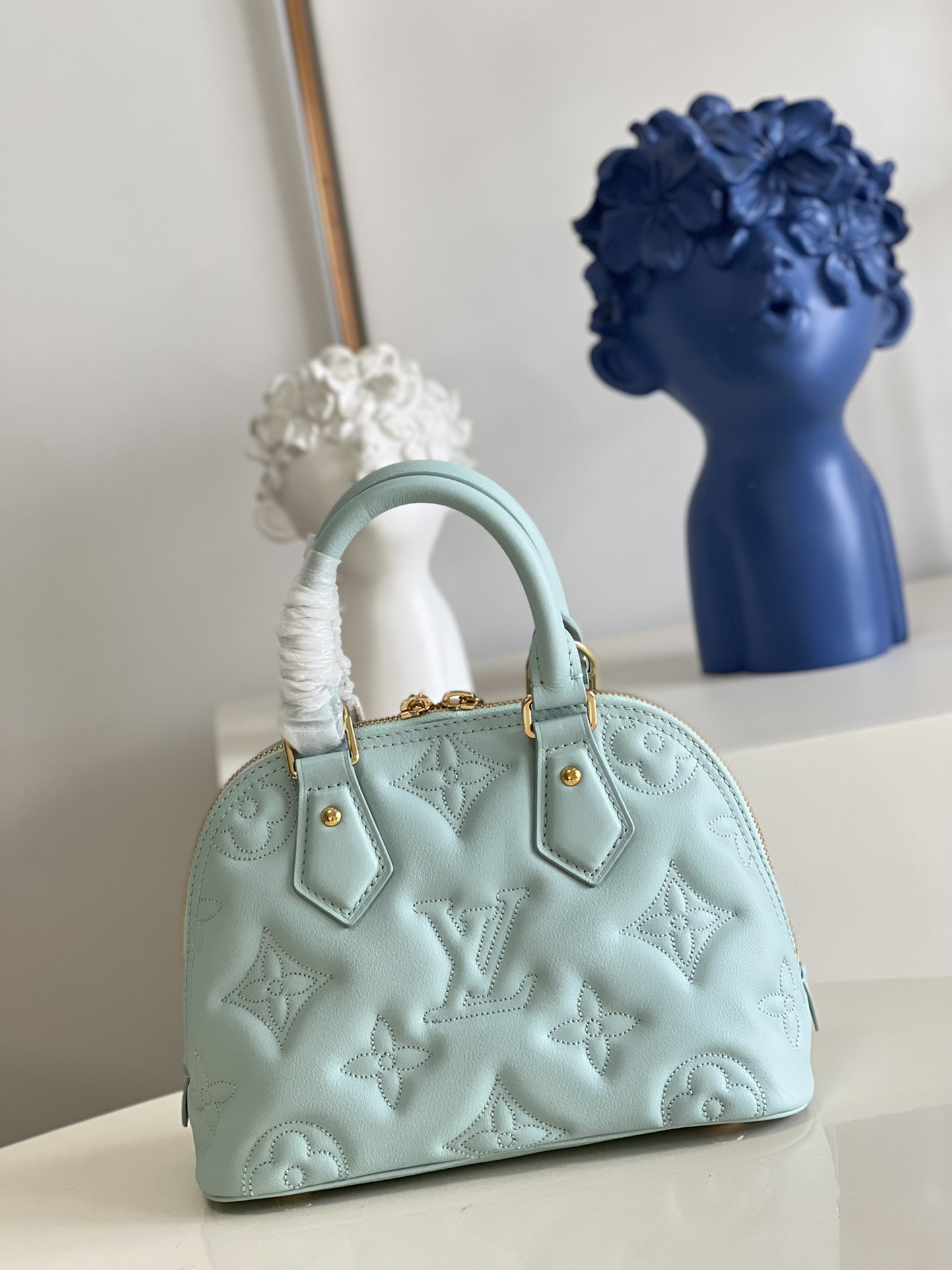 TOP Louis Vuitton LV Alma Bag 24.5 x 18 x 12cm - Green