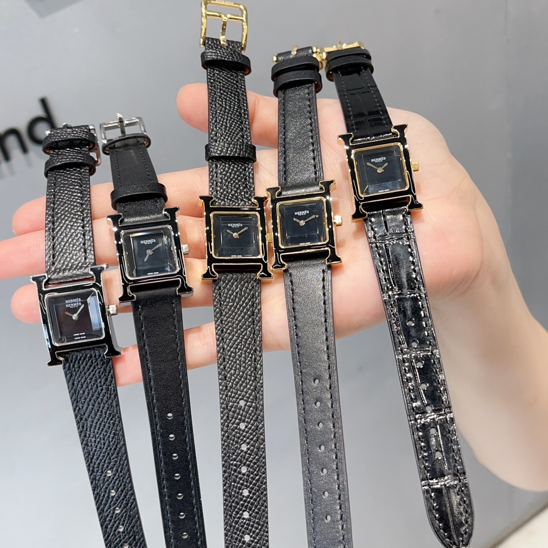 TOP HERMES Heure H Series Watch 21mm - 5 Colors