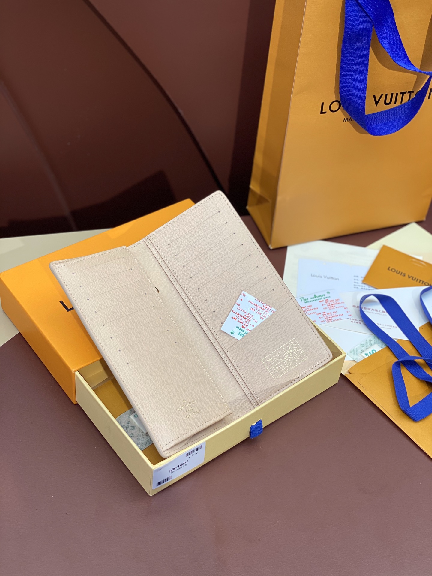 TOP Louis Vuitton LV Monogram Eclipse Wallet 19X10cm - Khaki