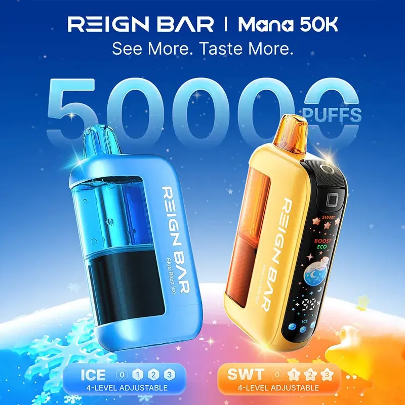 REIGN BAR Mana 50K SWEET-ICE Control Disposable (5%, 50000 Puffs)