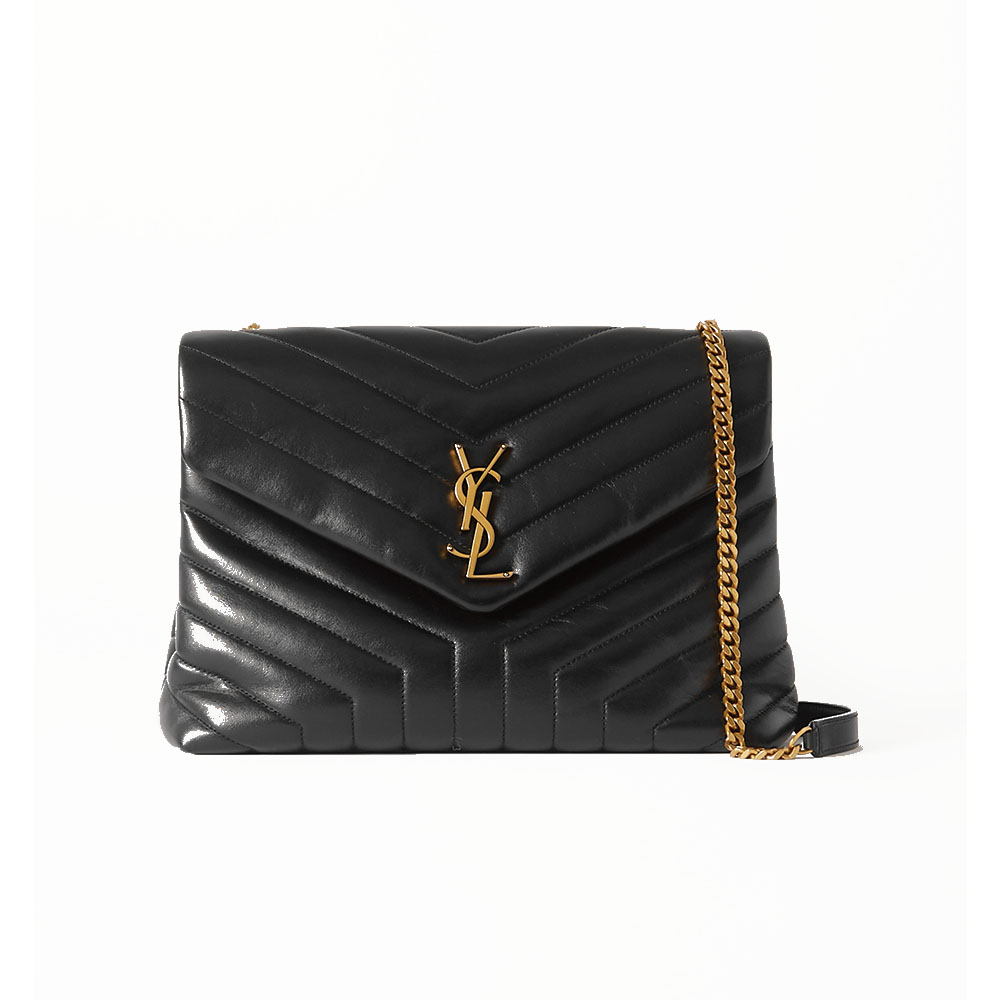 SAINT LAURENT YSL Saint Laurent LouLou Medium 32- Quilted Leather（10A Mirror Version）