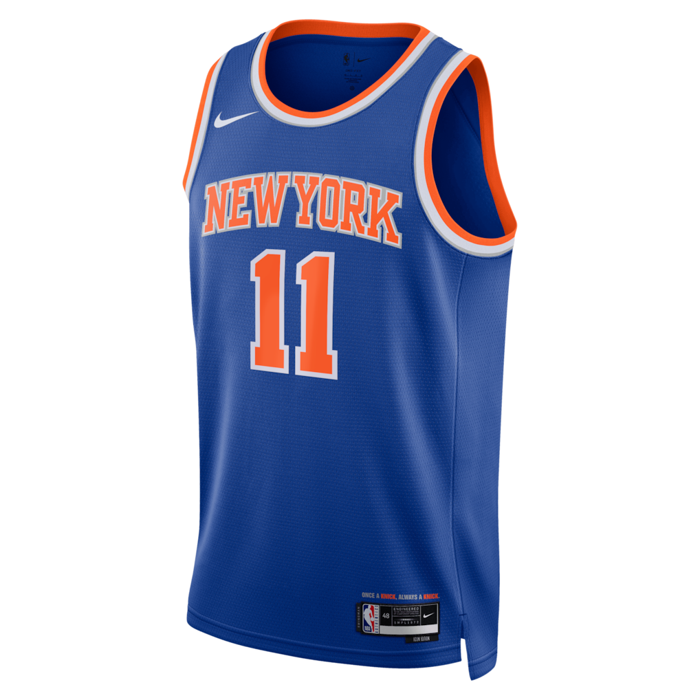 Jalen Brunson New York Knicks 2026 Finals Jersey - Blue