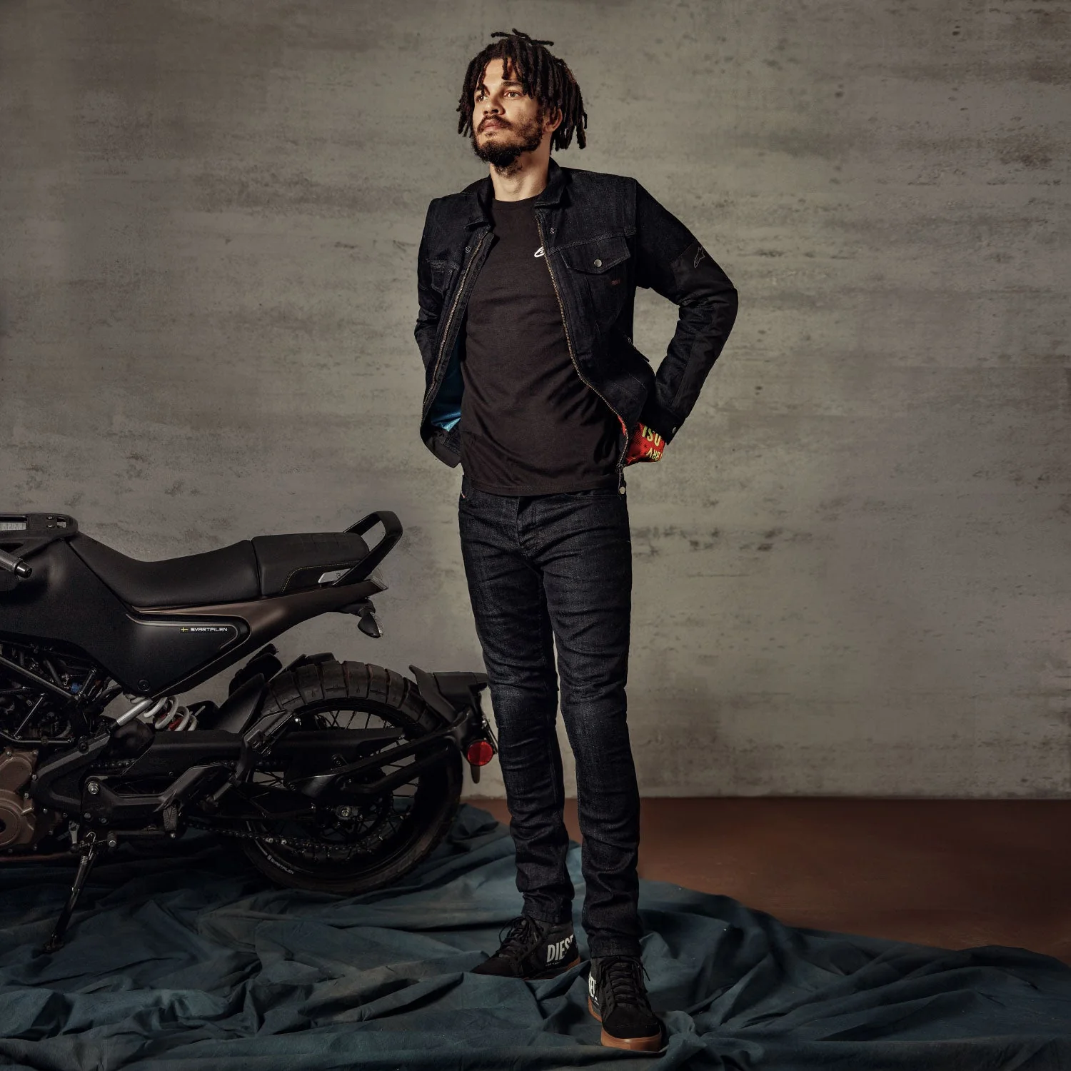 Alpinestars X Diesel AS-DSL Toru Tech Riding Pants Slim Fit